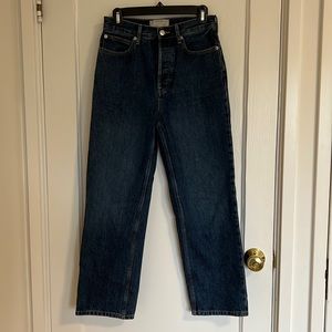 Everlane 90s Way-High Jeans in Vintage Indigo